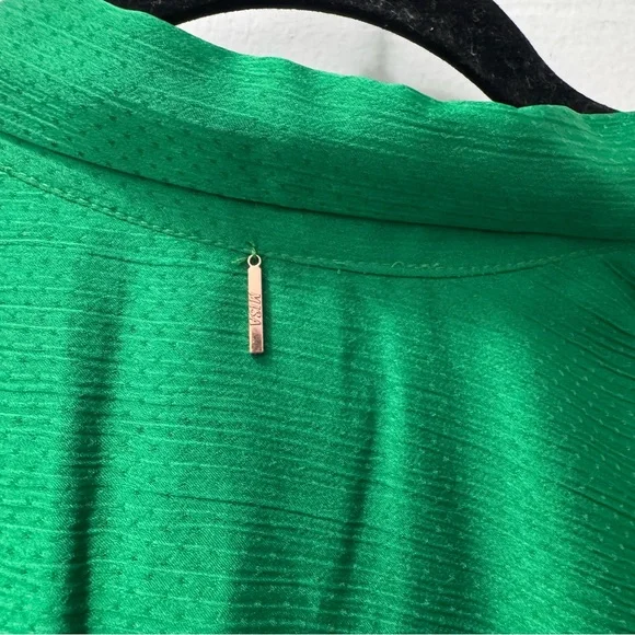 Misa Los Angeles Elise Maxi Shirt Dress in Green - Picture 10 of 12